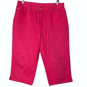 Lauren Ralph Lauren Pink Cropped Jeans Size 12P
